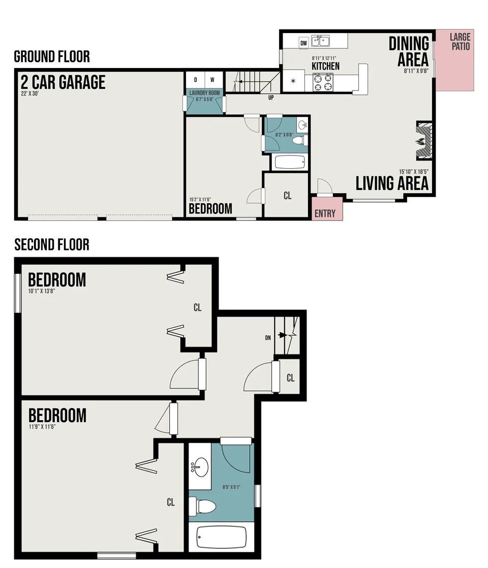 Plano 1C1 — 3 Rec. · 2 Baños